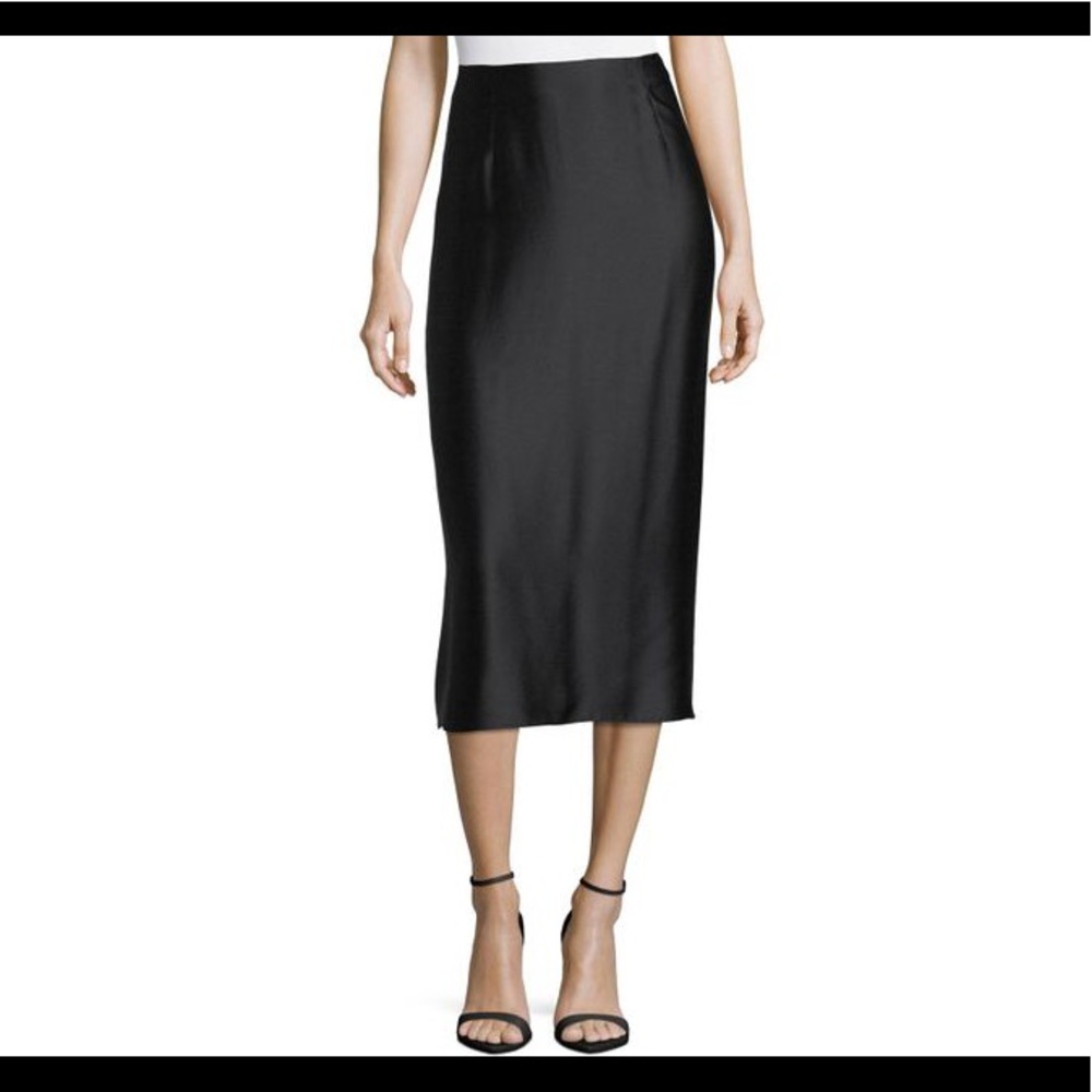 NWT silky slip skirt